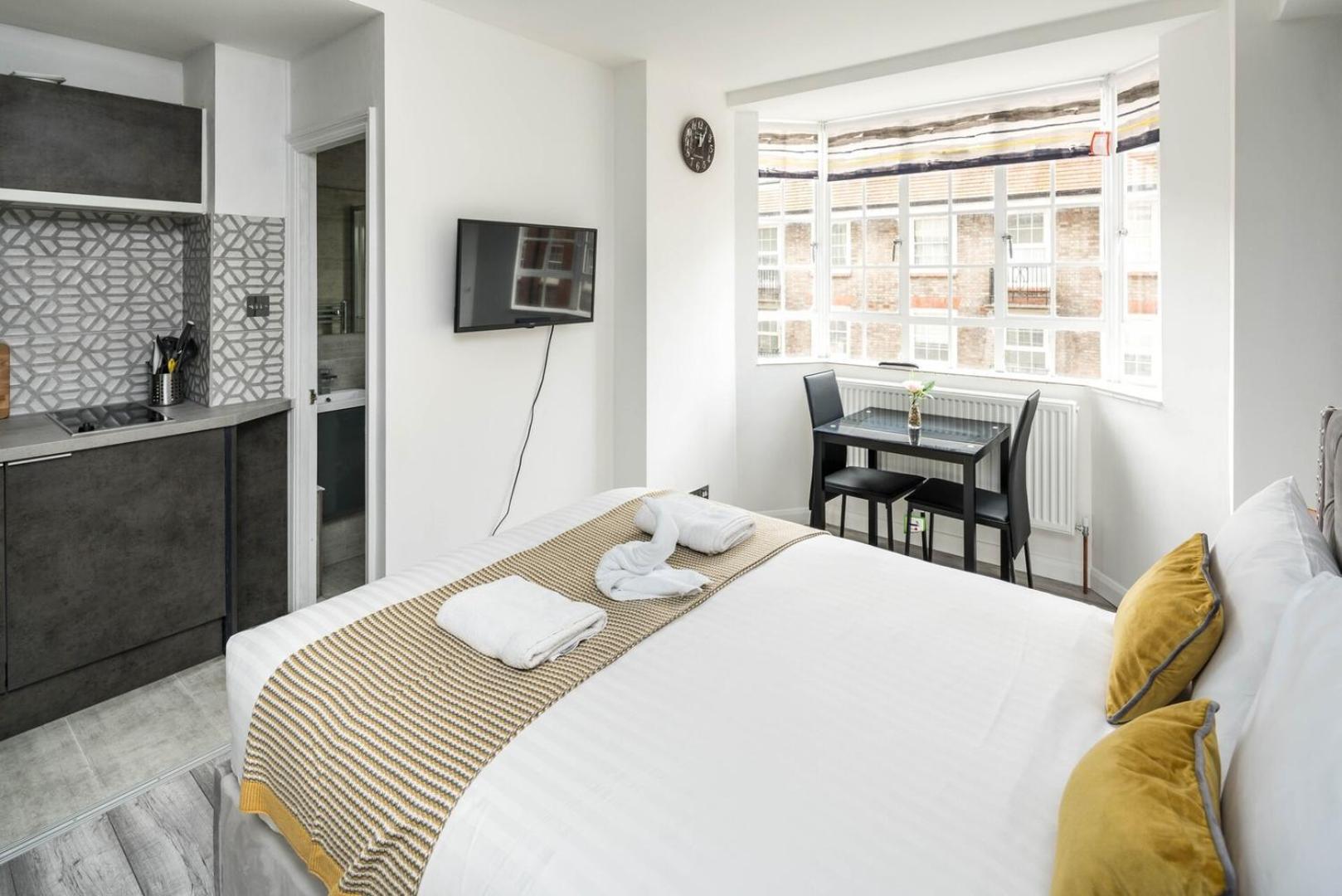 New Sleek & Modern Studio In The Heart Of Chelsea London Eksteriør bilde